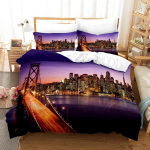New Yorgi &ouml;&ouml;vaatega voodipesukomplekt Queen-suurusega voodipesukomplekt / tekikott Padjap&uuml;&uuml;ri komplekt Pehme kodutekstiilist voodipesu 70x133cm 2pcs