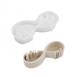 Loominguline k&uuml;&uuml;nlahoidja Tugev silikoonvorm kohandatud disainide jaoks Siledad pinnad, kaasaskantavad ja praktilised k&auml;sit&ouml;&ouml;tarbed