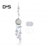 Sublimatsioon Kuu p&auml;ikesep&uuml;&uuml;dja ​​rippuv kaunistus Koduaed Kunstkristallprisma vikerkaaremasin soojus&uuml;lekande alumiiniumplekk Poolkuu ripats h&otilde;be