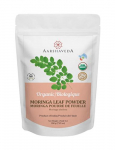 Moringa lehtede pulber (200 g), Orgaaniline moringa lehepulber, Aarshaveda