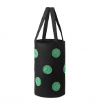 3 Gal 12 auku maasikakasvatus potti kotid Taimed Lilled Tomat Kasvav Aed Seinale riputatav K&ouml;&ouml;giviljajuur Tema istutamine must