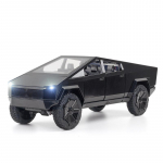 1/24 Tesla Cybertruck Diecast sulamist mudelauto miniatuurne metallist s&otilde;iduki veoauto j&otilde;uluvana lastele kingitused lastele m&auml;nguasjad poisid must