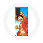 Coque Maniacase pour Samsung Galaxy A32 4G Monkey D Luffy one piece film