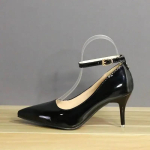 7cm 10cm 12cm Kontsad Pandlaga Naiste Terava Ninaga Kingad Patendinahast Kingad Stiletto Kontsad Kontoripump Super Suur Suurus 33-50 44 gray