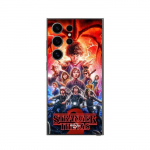 Coque - Maniacase - Samsung Galaxy S24 Ultra - Noir - Souple - Stranger Things saison 2
