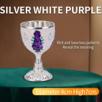 30ML Vintage Mini Veiniklaas Majapidamise Lik&ouml;&ouml;riklaas Euroopa Stiilis Metallisulamist Nikerdustega Karikas Baari Retro Dekoratsioon Loominguline Kingitus