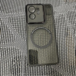 Luksuslik l&auml;bipaistev Magsafe TPU &uuml;mbris Motorola Edge 40 jaoks Pehmest silikoonist l&auml;bipaistev magnetiline juhtmevaba laadimise kaamerakaitse t&auml;ielikult p&otilde;rutuskindel kaitsekate G45/G34 5G