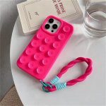 Moodne Armas Kommi Vedel Silikoon Imikinnitusega Rihmaga &Uuml;mbris iPhone 15 14 11 12 13 16 Pro Max Plus jaoks &Uuml;hev&auml;rviline Kate iPhone 13