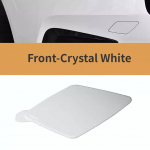 1tk ABS V&Auml;RIVITUD auto esip&otilde;rkeraua kork Veokonksu silmakate Volvo jaoks XC60 jaoks 2018-2024 Varuosade tarvikud valge