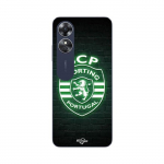 Coque Oppo A17 SCP SPORTING PORTUGAL LUMINEUX FOND NOIR Maniacase