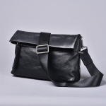 Stiilne &Auml;rireisija Rinnakott Mobiiltelefoni Kott Meeste Portfell Premium Puudutus V&auml;ike Kehakott Ehtsast Nahast &Otilde;lakott must