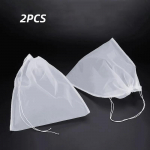 2tk 100 v&otilde;rgusilmaga sojapiima kott p&auml;hklipiima, tee, kohvi, &otilde;li, jogurti jaoks, filtern&otilde;u, k&ouml;&ouml;gi toit, korduvkasutatavad nailonist filtrikotid, s&otilde;el