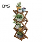 Kokkupandav lillealus, 4-tasandiline, bambusest lilleriiul, kingariiul, X-kujuline lillealus esikusse, r&otilde;dule, elutuppa