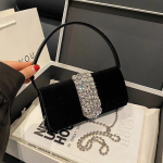 &Otilde;lakott Teemant peoks Uus retro mitmek&uuml;lgne Crossbody ketid Kotid naiselik disainer luksuslik &otilde;htune sidur