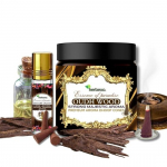 Dhoop ja Attar Kombinatsioonikomplekt Pooja jaoks | Taimne Dhoop ja Pooja Attar Kombinatsioon Puhaste L&otilde;hnade Valik Roosi, Sandlipuu, Oud (Oud)