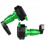 KAWASAKI Ninja650 ER-6N ER6N ER 6N 2012-2016 ER6F ER-6F Kukkumiskaitse Raamiliugur Voolundi Kaitseraud Kukkumispadi Kaitsja roheline