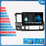 HIzpo Autoradio 2Din Android 13 autoraadio, Honda Civic 2006&ndash;2011 Multimeedia videopleier GPS-navigatsioon RDS 4G Carplay peaseade Carplay W5 8Core 4G 64G AI