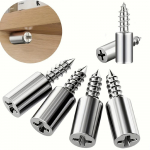 10 kvaliteetset riiuli tugitihvti, riidekapi kihiline tugiklamber, fikseeritud tugi vaheseinaplaadi teraskonsool 10Pcs