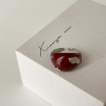 Disain Sense Enamel Oil Tilkuv metallist avamiss&otilde;rmus Naiste ni&scaron;&scaron; Unikaalne isiksus Temperament Mood Temperament S&otilde;rmus