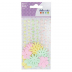 Perles et fleurs - ARTEMIO - Rainbow - 75 pcs - D&eacute;coration int&eacute;rieure - Mixte enfant