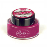 Encre de Calligraphie - ALADINE - Grenat - 15 ml - Couleur Rouge - Stable &agrave; la lumi&egrave;re