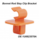 Klamber Kapoti varda Stay Clip Bracket Kapoti kapoti varras Oranž plast