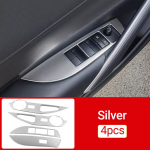 Autotarvikud Toyota Corolla Cross XG10 2021 2022 2023 2024 roostevaba akna t&otilde;ste nupu l&uuml;liti paneeli katte trimmi kleebis h&otilde;be