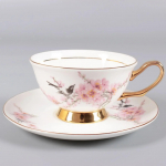 Euroopa kohvitass alustass v&auml;ike v&auml;rske vee tass teetass Briti p&auml;rastl&otilde;unane tee k&otilde;rge luuportselan keraamiline tass kingitused p&uuml;hadekingitused 200ml