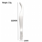 Roostevabast terasest pintsettide komplekt mobiiltelefonide remondi- ja riistvarat&ouml;&ouml;riistadele.