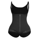 Kujundajad naistele Tummy Control Shaper Fajas Women Butt Lifter Body Shaper Salendav Body koos konksuga jalgevahega S beež