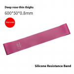 Silikoonist jooga elastsed v&ouml;&ouml;d, fitness-takistusriba, pingutusriba beebi roosa v&auml;rv