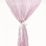 Elegantne roostev&auml;rvi juusturiidest lauaalus &ndash; Boho marli pol&uuml;ester, talumaja &scaron;ikk pulmadeks ja p&uuml;hadeks, ristk&uuml;likukujuline kootud disain 90*180cm roosa