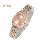 Naiste kleit, ruudukujuline sihverplaat terasrihm, kvartsliigutus, naistele, t&uuml;drukutele &otilde;pilastele, pidulik vabaaja k&auml;ekell, moeehted, s&uuml;nnip&auml;evakingitus kuldne