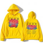 Imagine Dragons Loom Tour 2025 kapuutsiga meeste hiphopb&auml;ndi pusad, unisex t&auml;navariietus, fliisist mugavad pehmed dressipluusid L