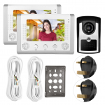 7-tollise HD-video uksekella intercom-komplekt 801FC12