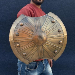 Keskaegne Trooja Trooja kilp Autentne Kreeka s&otilde;dalase kilp Kreeka kilp, rekvisiit, repliik, cosplay, rollim&auml;ngukilp.