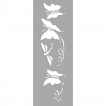 Pochoir 15 x 40 cm Papillons - Graine cr&eacute;ative {couleur}