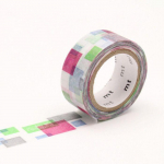 Masking Tape MT 15 mm DOUBLE FACE color block - Masking Tape (MT) Multicolore - Assort