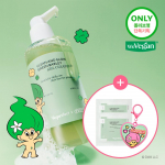 Veganifect Green Barley LHA Gel Cleanser 205ml Troll Collaboration Project (+4 toner pads, Troll heart key ring) Gel Cleanser Set (+4 pads, key ring)