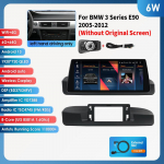 Ossuret 10.25 autoraadio BMW 3. seeriale E90(2005-2012) Ilma originaalekraanita(Ainult vasakpoolse rooliga s&otilde;idukid)toega Carplay Intelligent Android Auto 6W 6G 64G