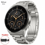 Titaanmetallist kellarihm HUAWEI Watch 3 Pro uuele kellarihmale 22 mm HUAWEI GT 3 46 mm/GT3/GT 2 46 mm/GT2 Pro k&auml;ev&otilde;ru jaoks 22mm Needle unpacking h&otilde;be