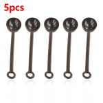 5 TK Lusikad Puuviljapulber/Kohv Espresso Kulp Plastik 200mm Praktiline