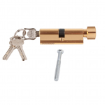 Silindrilukk Ukse Lukusti S&uuml;damik Kodu Turvas&uuml;steemi T&ouml;&ouml;riist Alumiiniumist V&otilde;tmega Kapi Postkasti jaoks kuld