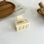 1 tk Korea kohv beež suur juuksen&otilde;el Akr&uuml;&uuml;l juuksen&otilde;el, geomeetria barrette krabi juukseklambrid peakatted naiste t&uuml;drukute juuste aksessuaarid