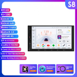 Hizpo AI Intelligents&uuml;steem Universaalsele 7-tollisele Autoraadiole Multimeedia Video M&auml;ngija GPS Carplay Android Auto 4G 2 Din 2din Autoradio BT android raadio S8 8Core 8G 128G AI