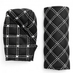 2 tk / komplekt Mikrokiust nahast k&auml;igukangi nupu katte korpus ja k&auml;sipiduri varruka kaitse k&auml;sipiduri kate valge