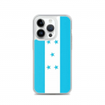 Coque iPhone &ndash; Drapeau Honduras &ndash; Supp &ndash; Plastik l&auml;bipaistev &ndash; &Uuml;hilduv iPhone 14 Pro