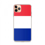 Coque iPhone &ndash; Drapeau France &ndash; iPhone 11 Pro Max &ndash; Souple &ndash; Mitmev&auml;rviline &ndash; Vertikaalne