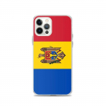 Coque T&eacute;lephone Drapeau Moldavie &ndash; iPhone 12 Pro