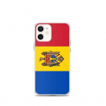 Coque T&eacute;lephone Drapeau Moldavie &ndash; iPhone 12 mini